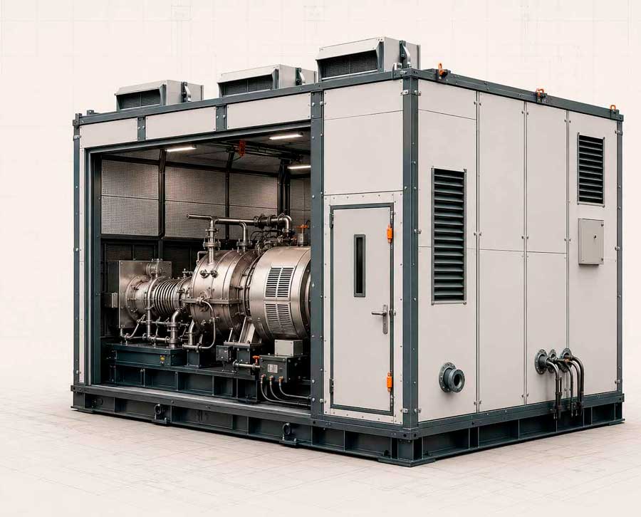 Industrial acoustic enclosures
