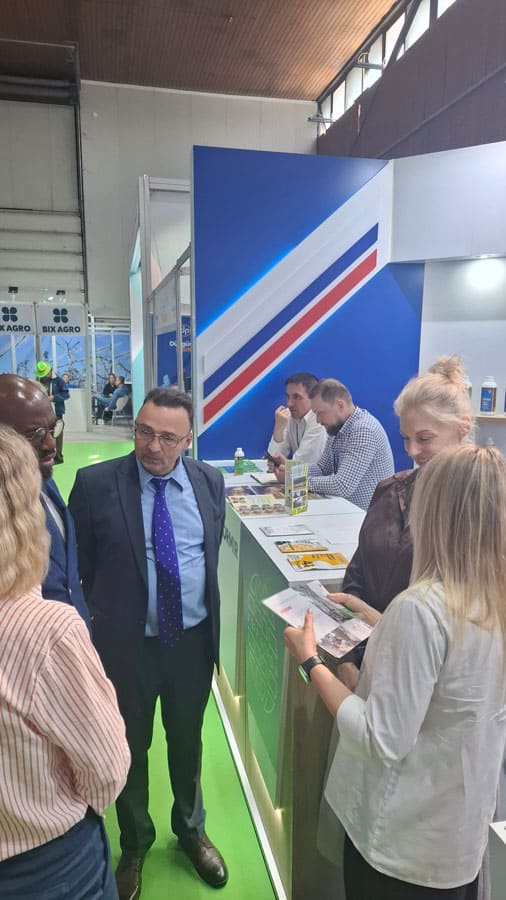 Коллективный стенд на Novi Sad International Agricultural Fair 2026